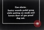 Image of British soldiers under gas attack France, 1918, second 6 stock footage video 65675027263