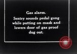 Image of British soldiers under gas attack France, 1918, second 8 stock footage video 65675027263