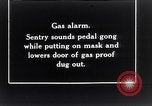 Image of British soldiers under gas attack France, 1918, second 9 stock footage video 65675027263