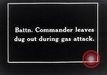 Image of British soldiers under gas attack France, 1918, second 6 stock footage video 65675027264