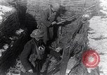 Image of British soldiers on the Western Front France, 1918, second 21 stock footage video 65675027265