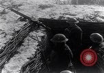 Image of British Army troops in a trench France, 1918, second 6 stock footage video 65675027267