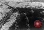 Image of British Army troops in a trench France, 1918, second 8 stock footage video 65675027267