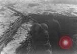 Image of British Army troops in a trench France, 1918, second 16 stock footage video 65675027267
