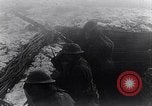 Image of British Army troops in a trench France, 1918, second 21 stock footage video 65675027267