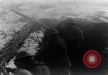 Image of British Army troops in a trench France, 1918, second 22 stock footage video 65675027267