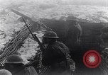 Image of British Army troops in a trench France, 1918, second 24 stock footage video 65675027267