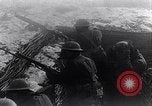 Image of British Army troops in a trench France, 1918, second 26 stock footage video 65675027267