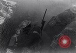 Image of British Army troops in a trench France, 1918, second 62 stock footage video 65675027267
