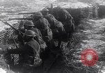 Image of British soldiers in a trench on the Western Front France, 1918, second 11 stock footage video 65675027271