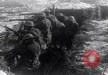 Image of British soldiers in a trench on the Western Front France, 1918, second 14 stock footage video 65675027271