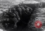 Image of British soldiers in a trench on the Western Front France, 1918, second 15 stock footage video 65675027271