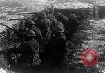 Image of British soldiers in a trench on the Western Front France, 1918, second 17 stock footage video 65675027271