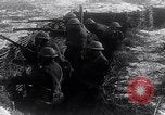 Image of British soldiers in a trench on the Western Front France, 1918, second 24 stock footage video 65675027271