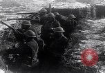 Image of British soldiers in a trench on the Western Front France, 1918, second 25 stock footage video 65675027271