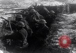 Image of British soldiers in a trench on the Western Front France, 1918, second 26 stock footage video 65675027271