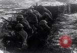Image of British soldiers in a trench on the Western Front France, 1918, second 33 stock footage video 65675027271