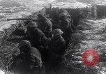 Image of British soldiers in a trench on the Western Front France, 1918, second 38 stock footage video 65675027271