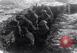 Image of British soldiers in a trench on the Western Front France, 1918, second 40 stock footage video 65675027271
