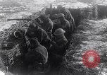 Image of British soldiers in a trench on the Western Front France, 1918, second 41 stock footage video 65675027271