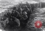 Image of British soldiers in a trench on the Western Front France, 1918, second 42 stock footage video 65675027271