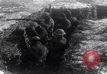 Image of British soldiers in a trench on the Western Front France, 1918, second 47 stock footage video 65675027271