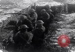 Image of British soldiers in a trench on the Western Front France, 1918, second 48 stock footage video 65675027271