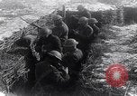 Image of British soldiers in a trench on the Western Front France, 1918, second 50 stock footage video 65675027271