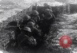 Image of British soldiers in a trench on the Western Front France, 1918, second 51 stock footage video 65675027271