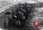 Image of British soldiers in a trench on the Western Front France, 1918, second 52 stock footage video 65675027271