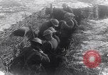Image of British soldiers in a trench on the Western Front France, 1918, second 55 stock footage video 65675027271