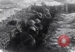 Image of British soldiers in a trench on the Western Front France, 1918, second 56 stock footage video 65675027271