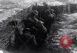 Image of British soldiers in a trench on the Western Front France, 1918, second 60 stock footage video 65675027271