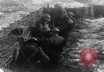 Image of British soldiers in a trench on the Western Front France, 1918, second 62 stock footage video 65675027271