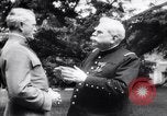 Image of Marshall Joffre and General J J Pershing France, 1918, second 20 stock footage video 65675027272