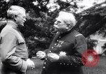 Image of Marshall Joffre and General J J Pershing France, 1918, second 25 stock footage video 65675027272