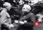 Image of Marshall Joffre and General J J Pershing France, 1918, second 26 stock footage video 65675027272