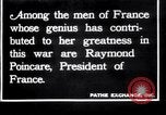 Image of Raymond Poincaré France, 1918, second 1 stock footage video 65675027273