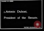 Image of Raymond Poincaré France, 1918, second 25 stock footage video 65675027273