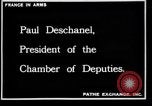 Image of Raymond Poincaré France, 1918, second 43 stock footage video 65675027273