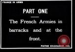 Image of French Quartermaster France, 1917, second 41 stock footage video 65675027276