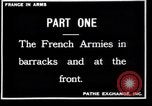 Image of French Quartermaster France, 1917, second 43 stock footage video 65675027276