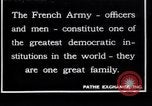 Image of French Army recruits France, 1917, second 1 stock footage video 65675027279