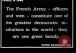 Image of French Army recruits France, 1917, second 3 stock footage video 65675027279