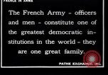 Image of French Army recruits France, 1917, second 5 stock footage video 65675027279