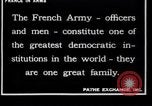 Image of French Army recruits France, 1917, second 7 stock footage video 65675027279