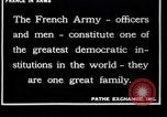 Image of French Army recruits France, 1917, second 9 stock footage video 65675027279