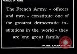 Image of French Army recruits France, 1917, second 11 stock footage video 65675027279