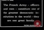 Image of French Army recruits France, 1917, second 12 stock footage video 65675027279