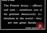 Image of French Army recruits France, 1917, second 16 stock footage video 65675027279